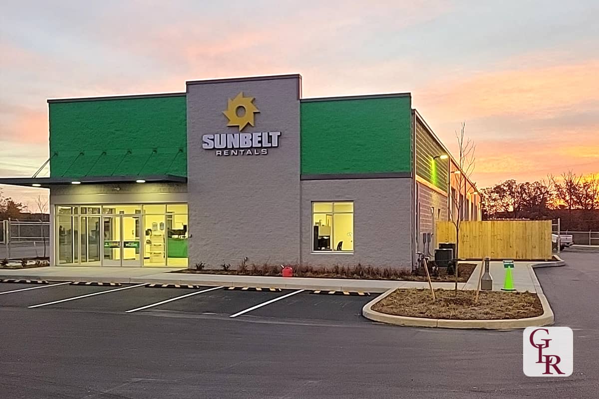 Sunbelt Rentals in Cranberry Township, Pennsylvania | GLR, Inc.