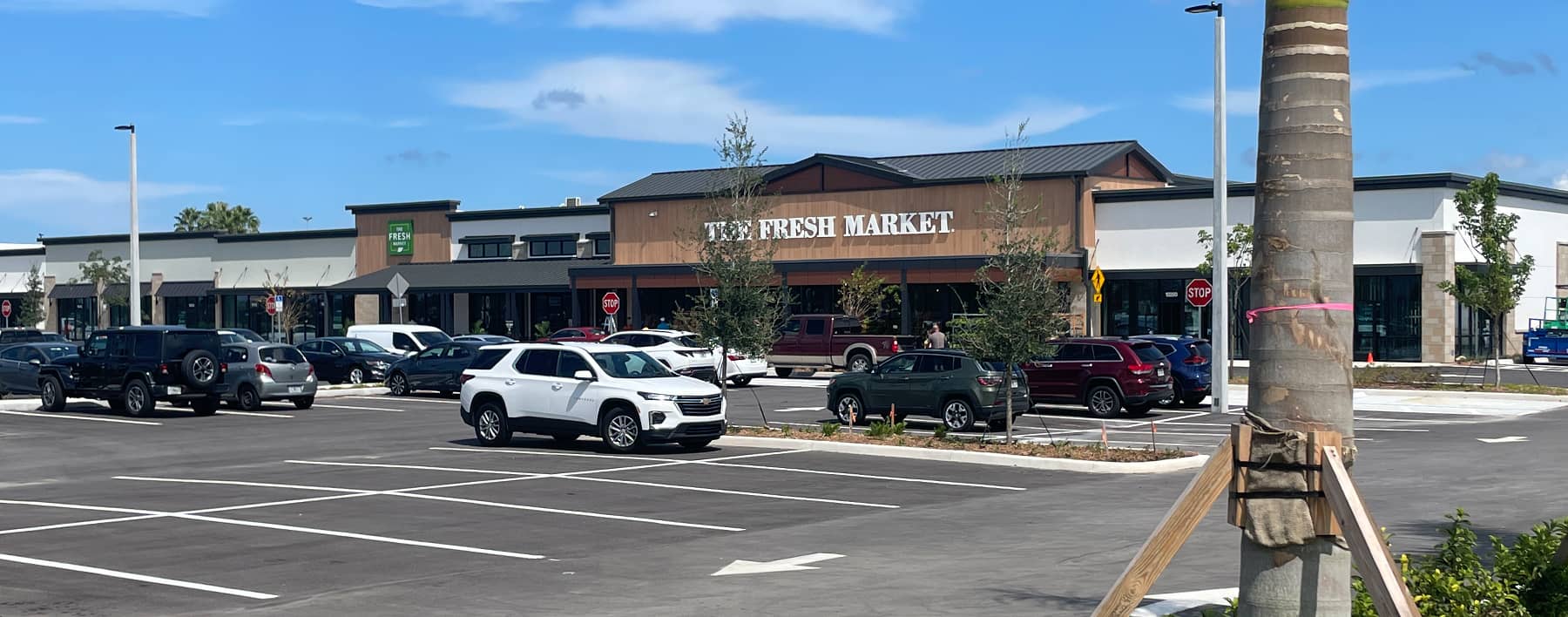 Ground Up Construction of The Fresh Market in Port St Lucie, Florida | GLR, Inc.