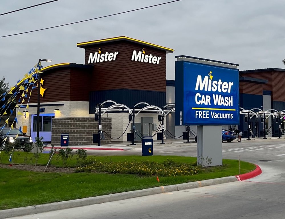 Mister Car Wash - Houston, Texas | GLR, Inc.